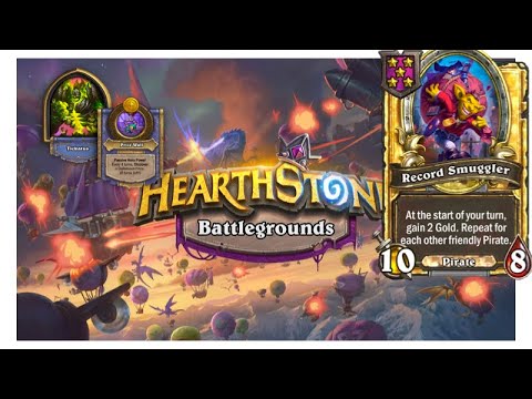 Pirates give you more gold than time (Tickatus Gameplay) - Hearthstone Battlegrounds