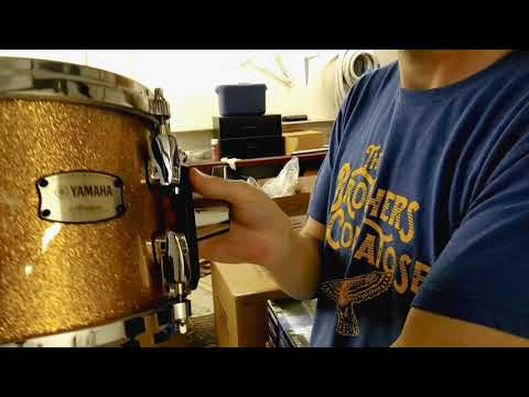 Unboxing Brand New Yamaha Absolute Hybrid Maple Drums 8,10,12,14,16,22 #yamahadrums #drums