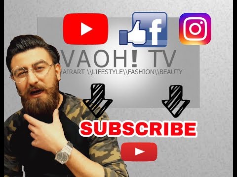 VAOH! TV // #Pompadour Haarschnitt und #Bart