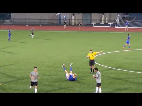 David Bergström- College Soccer- Updated highlight video