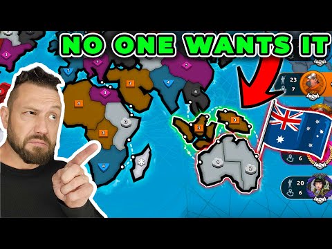 Australia Is ONLY FOR NOOBS Risk - Tournament