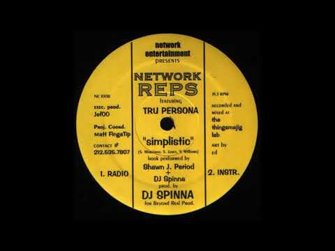 Network Reps - Simplistic (Feat. Tru Persona, Shawn J. Period)