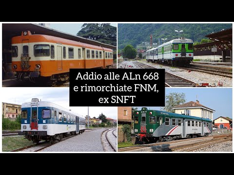 Addio alle ALn 668 e rimorchiate FNM, ex SNFT ~ Demolendi alla stazione di Rovato Borgo | 09/10/2021