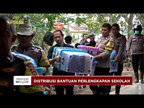 PRESISI UPDATE: POLRI DISTRIBUSIKAN BANTUAN PERLENGKAPAN UNTUK ANAK SEKOLAH 08/12/25 (21.00)