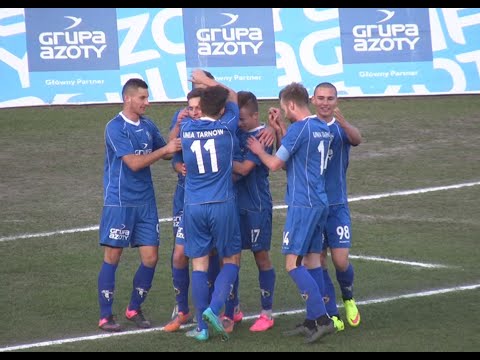 Unia Tarnów - Sparta Kazimierza Wielka 1-0 (skrót, wypowiedzi)