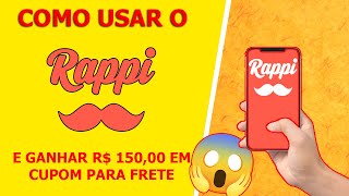Como BAIXAR e COMO PEDIR COMIDA NO RAPPI? (COM DESCONTO DE R$ 35,00)