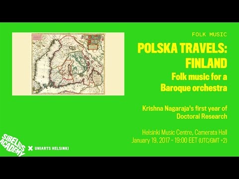 Polska Travels: Finland - Folk music for a Baroque orchestra