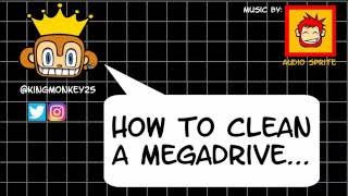 Cleaning the SEGA Mega Drive!