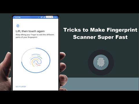 How to Speedup Fingerprint Scanner on Android Device | Make Fingerprint Scanner Super Fast