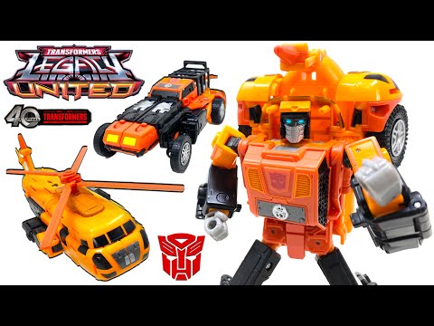 WOW! Transformers LEGACY United TRIPLE CHANGER Leader Class SANDSTORM Review