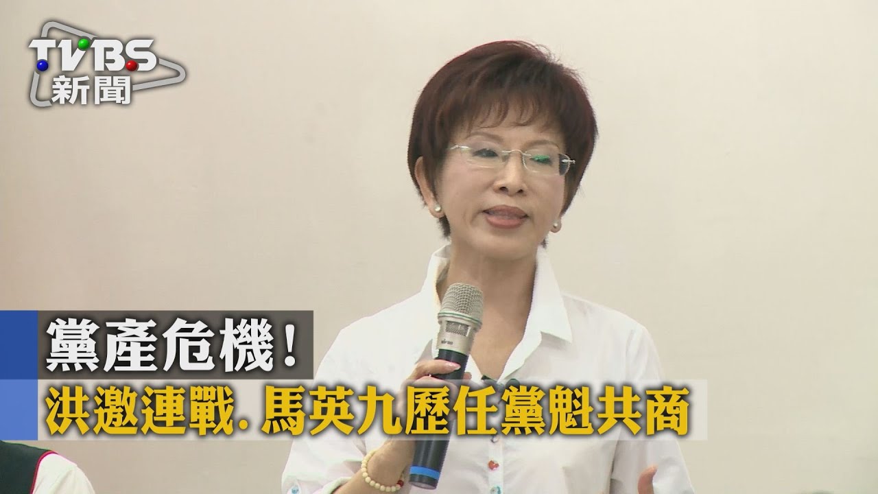 黨產危機! 洪邀連戰、馬英九歷任黨魁共商