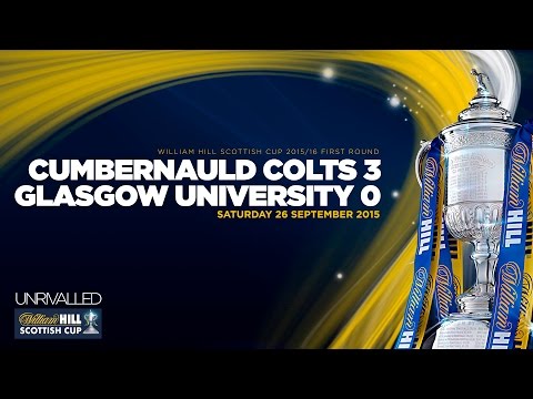 Cumbernauld Colts 3-0 Glasgow University | William Hill Scottish Cup 2015/16 - First Round