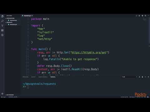 Go Building DevOps Tools Requests | packtpub com
