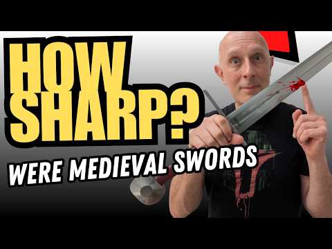 Were MEDIEVAL KNIGHT'S SWORDS actually SHARP?