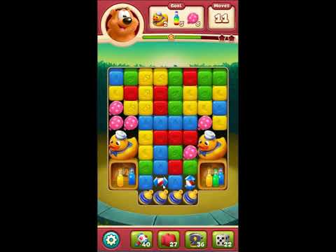 Toon Blast Level 2427 - NO BOOSTERS 🐻🐺🐱 | SKILLGAMING ✔️