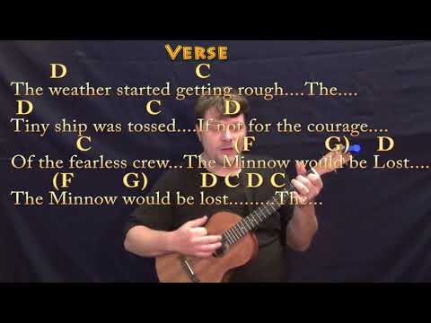 Gilligan's Island (TV Theme) Bariuke Cover Lesson with Chords/Lyrics