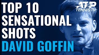 Top 10 Sensational David Goffin Shots!