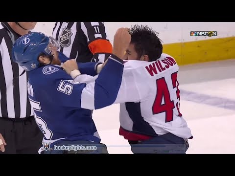 Tom Wilson vs Braydon Coburn