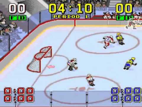 Super Slap Shot Super Nintendo