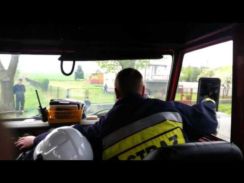 Alarmowo do pożaru lasu 25.04.2014 OSP STARY CYKARZEW