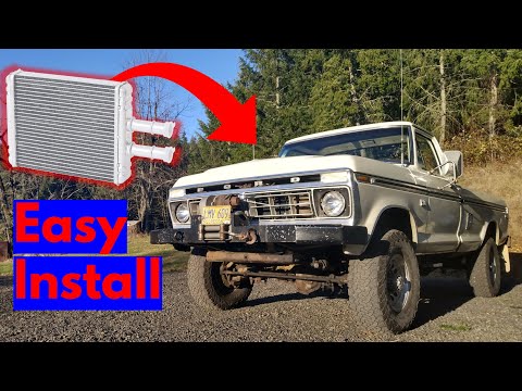 '75 F-250 EASY Heater Core Replacement