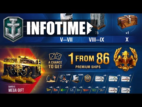 SANTA'S GIFT & Stahl/Kohle für alle? WG X-MAS 2021! - World of Warships | [Info] [Deutsch] [60fps]