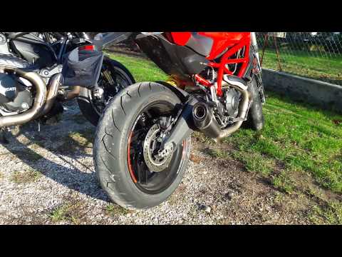 Ducati Monster 797  SOUND Sc Project with modified db killer