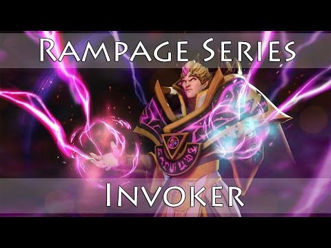 Professional Invoker Rampage Compilation
