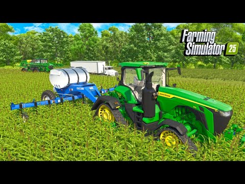 I Test High Management Corn On The Farm? | Farming Simulator 25
