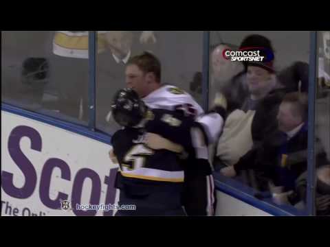 Ben Eager vs Barret Jackman Jan 2, 2010