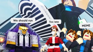 CHRISTMAS SHOWDOWN - ROBLOX Heroes Battlegrounds Funny Moments Part 3 (MEMES) 🎄