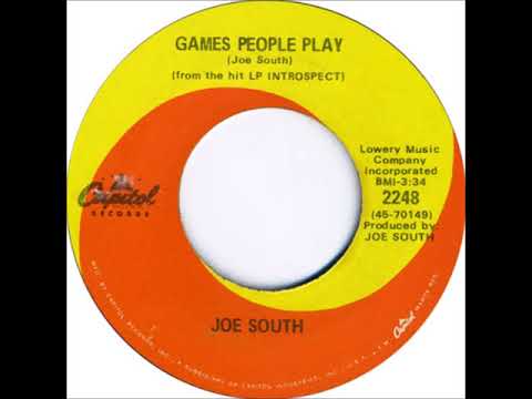 Games People Play(45 Original Version & Album Version) Joe South Stereo 1968