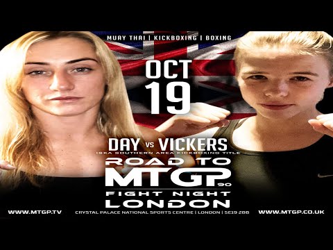 Sara Day vs Anna Vickers //Prelims//MTGP x BXGP Fight Night 90//19.10.2024//London