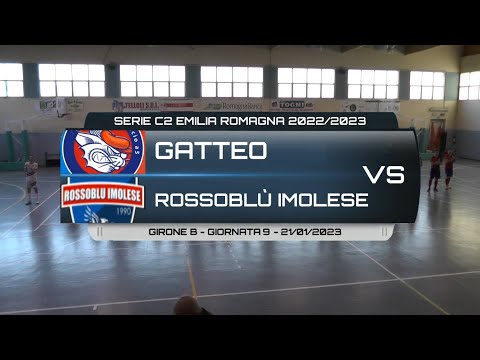 GATTEO VS ROSSOBLÙ IMOLESE - SERIE C2 EMILIA ROMAGNA 2022/2023 GIRONE B - GIORNATA 9 - 14/01/2023