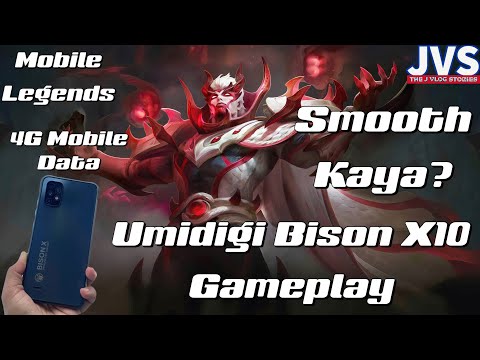 Umidigi Bison X10 Mobile Legends Gameplay Using 4G Data  - Filipino | High Graphics |