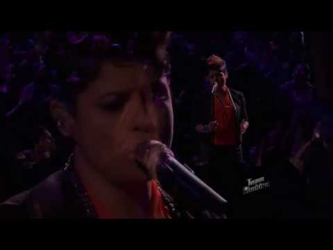 The Voice USA 2013  Karina Iglesias - Let's Stay Togethor - HD