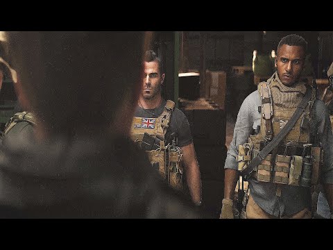 MW2: Ghost Reveals His Face and Captain Price Threatens General Shepherd Scene