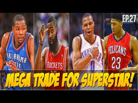 NBA 2K15 Los Angeles Lakers MyGM Mode Ep.27 - MEGA TRADE For SUPERSTAR!