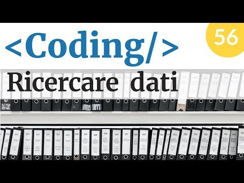 Ricerche nei database - Coding - video 56