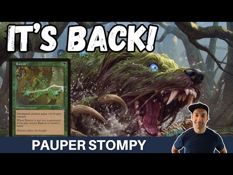 CAN STOMPY RETURN? Pauper Mono Green stompy is one of the spiciest 5-0s in a while! meme or dream?!