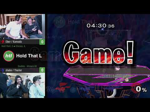 Hold That L 5 - Ober / Komodo vs shabo / Thailer - Doubles - Winners R3