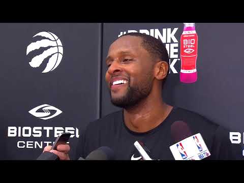 Raptors Practice: C. J. Miles - November 28, 2017