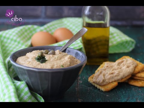 Salsa tonnata originale con uova sode SENZA MAIONESE