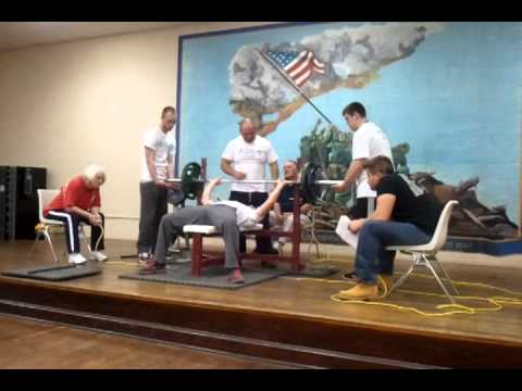 BRIAN CAMERON RAW 185 BENCH PRESS