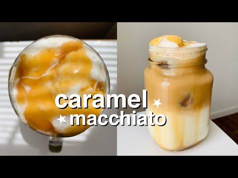 How To Make Iced Caramel Macchiato at Home! Easy Caramel Macchiato Recipe | Best Homemade Recipe!