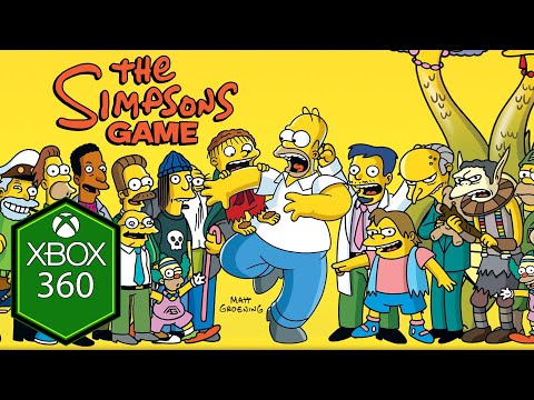 The Simpsons Xbox Gameplay Review