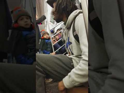 Nyc subway performer, Quindell Evans, www.bluepoettree.com