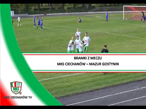 Bramki z meczu: MKS Ciechanów -  Mazur Gostynin
