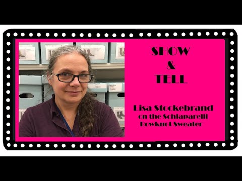 Lisa Stockebrand presents Schiaparelli's Iconic Bowknot Sweater, our next KAL