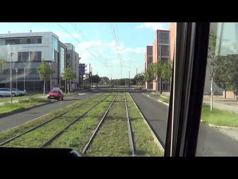 Tram Berlin - Führerstandsmitfahrt Linie 61(Teil 2) [HD 1080p]